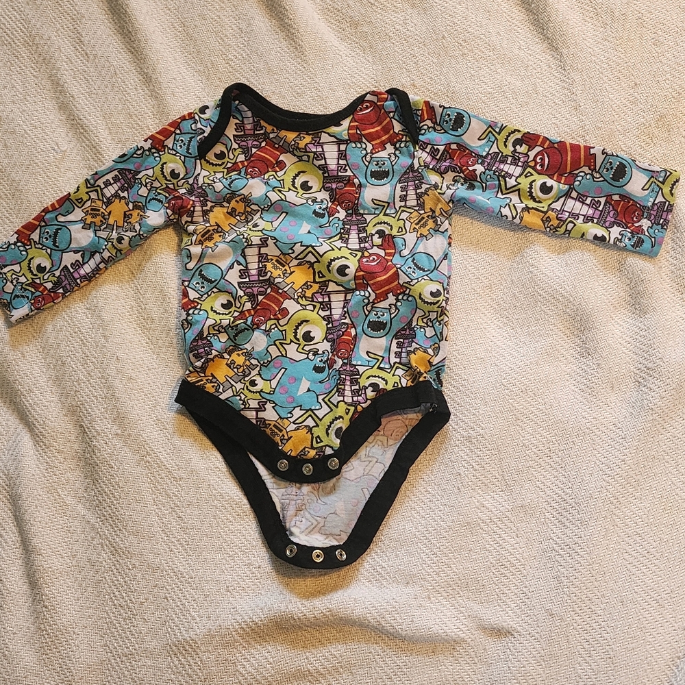 Monster's Inc onesie, 6-9m